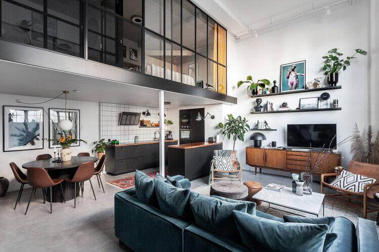 Lofts de estilo escandinavo o Nórdico